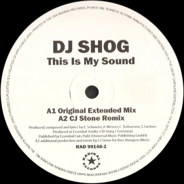 DJ Shog - This Is My Sound (2002) - Image 3