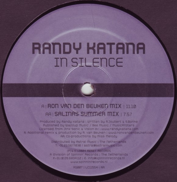 Randy Katana - In Silence (Remixes) (2004) - Image 4