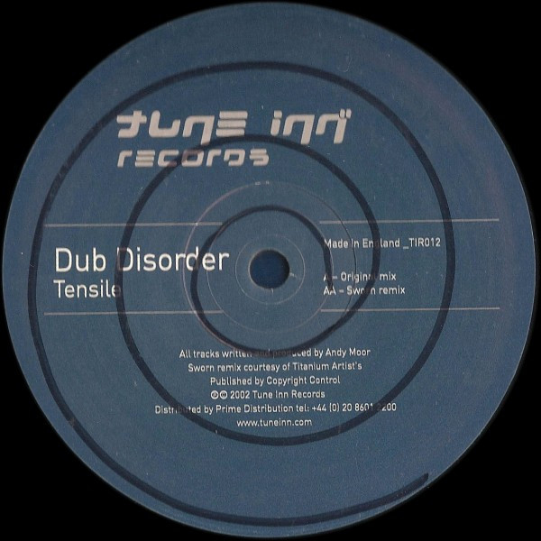 Dub Disorder - Tensile (2002) - Image 2