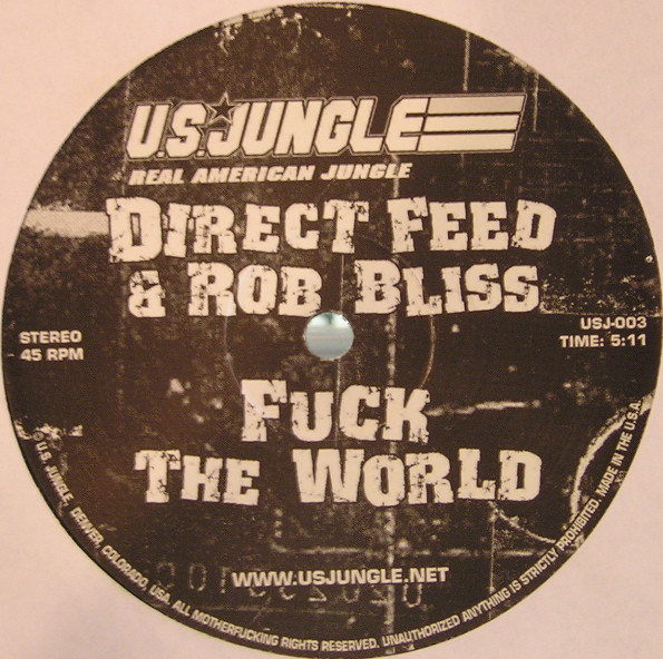 Direct Feed - Fuck The World / Nobody Move (2007) - Image 4