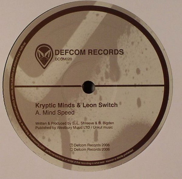 Kryptic Minds & Leon Switch - Mind Speed / Subway (2006) - Image 2