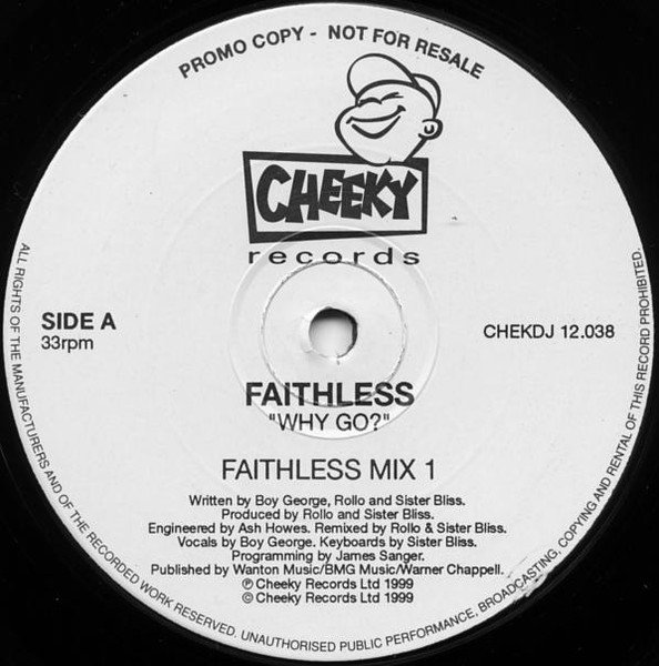 Faithless - Why Go? (1999) - Image 2