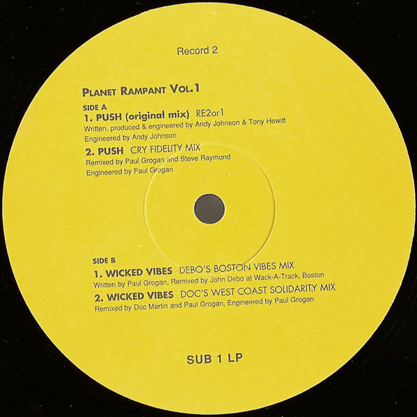 Various - Planet Rampant Vol. 1 (1995) - Image 5
