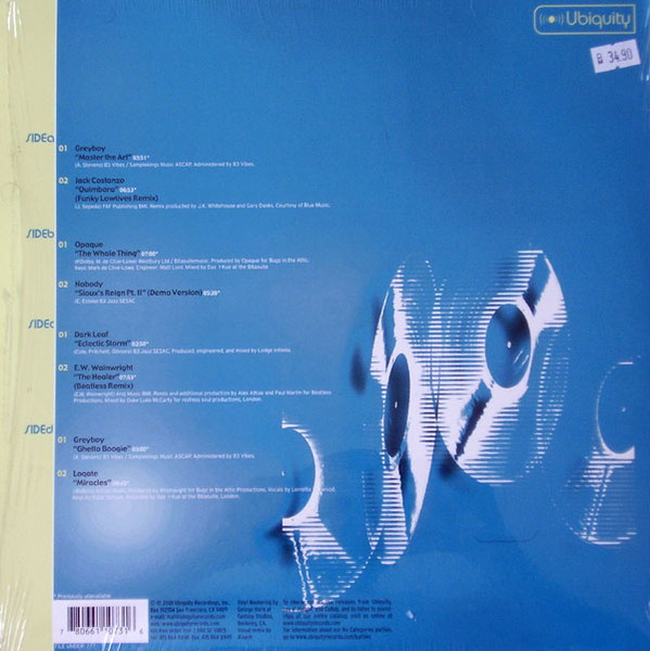 Various - No Categories 4 :: A Ubiquity Compilation (2001) - Image 2