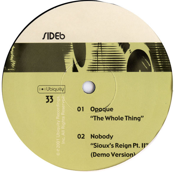 Various - No Categories 4 :: A Ubiquity Compilation (2001) - Image 4