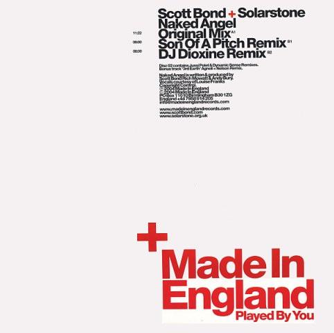 Solarstone - Naked Angel (Disc 01) (2004) - Image 3
