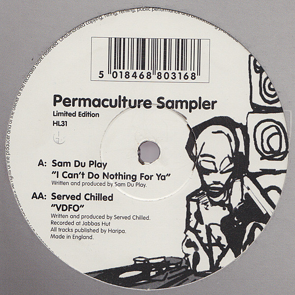 Sam Du Play, Served Chilled - Permaculture Sampler (1998)