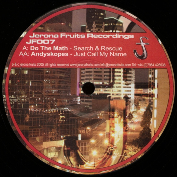 Do The Math, Andy Skopes - Search & Rescue / Just Call My Name (2006)
