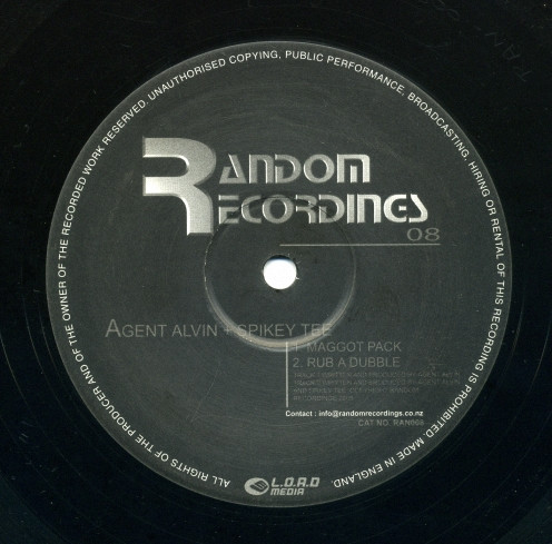 Agent Alvin - Maggot Pack / Rub A Dubble (2005)