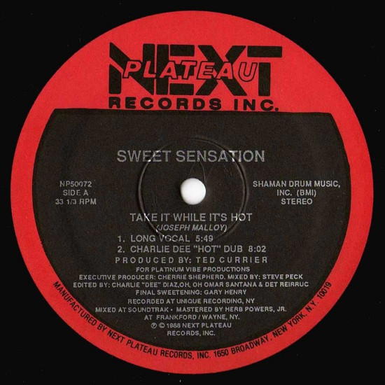 Sweet Sensation - Take It While It's Hot (1988)