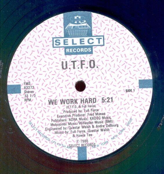UTFO - We Work Hard / Kangol & Doc (1986)