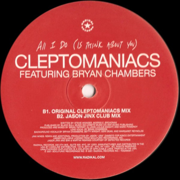 Cleptomaniacs - All I Do (2001) - Image 3