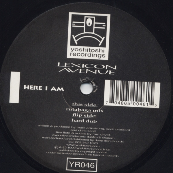 Lexicon Avenue - Here I Am (1999)