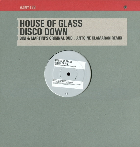 House Of Glass - Disco Down (2001)