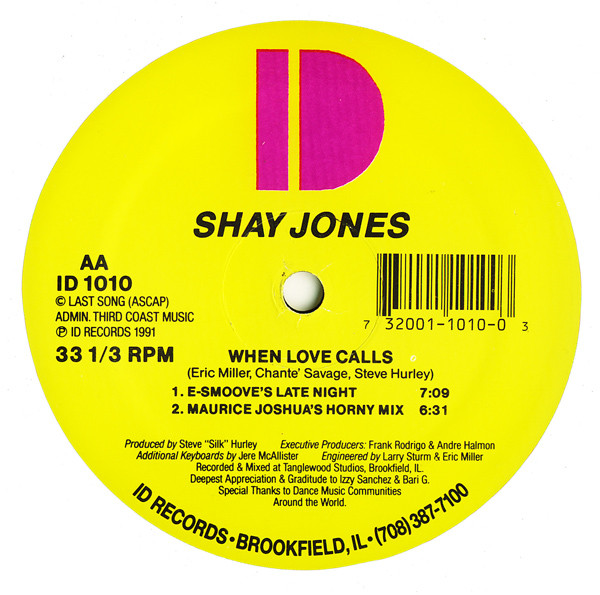 Shay Jones - When Love Calls (1991)