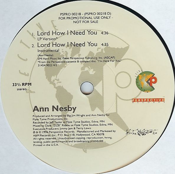 Ann Nesby - Can I Get A Witness (1996)
