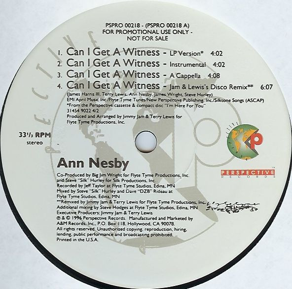 Ann Nesby - Can I Get A Witness (1996) - Image 4