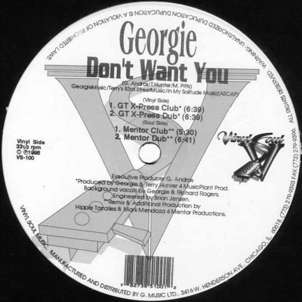 Georgie Porgie - Don't Want You (1998)