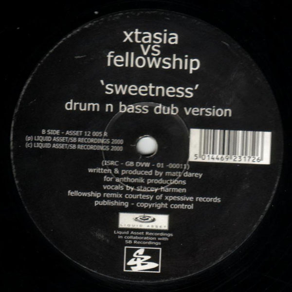 Xstasia, Fellowship - Sweetness (2000)