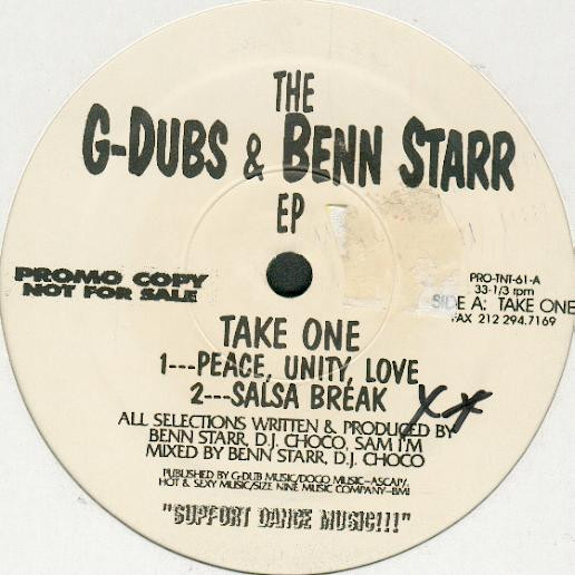 G-Dubs, Benn Starr - The G-Dubs & Ben Starr EP
