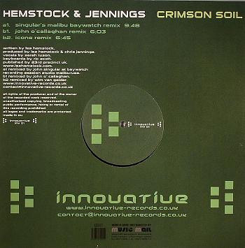 Hemstock & Jennings - Crimson Soil (2004) - Image 3