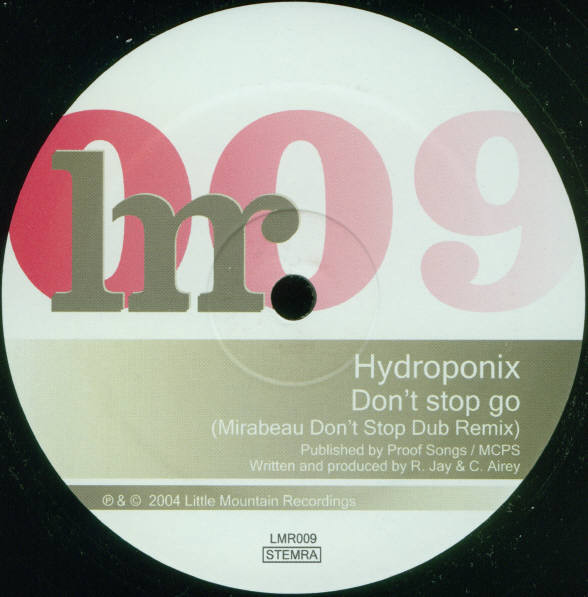 Hydroponix - Don't Stop Go (Mirabeau Remixes) (2004) - Image 2