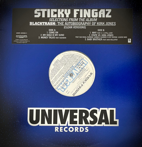 Sticky Fingaz - Selections From The Album Blacktrash: The Autobiography Of Kirk Jones (Clean Versions) (2001)
