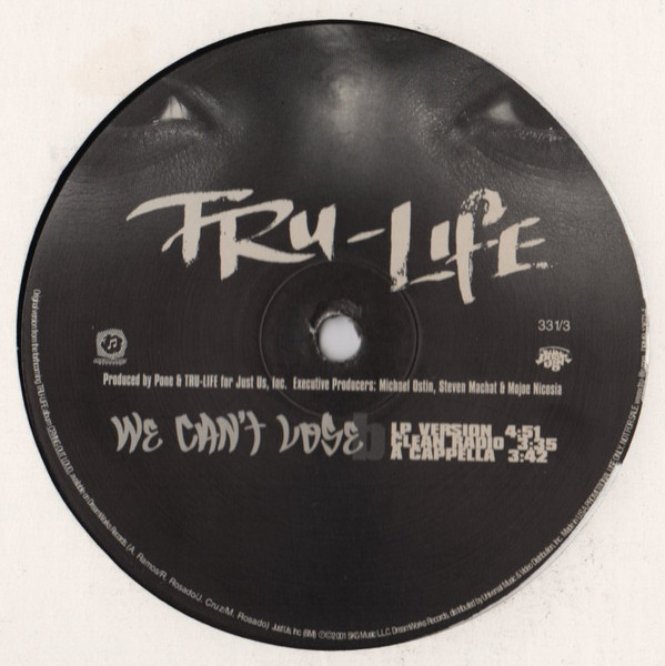 Tru-Life - I Miss You /w We Can't Lose (2001) - Image 3