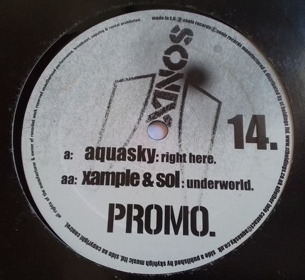 Aquasky, Xample & Sol - Right Here / Underworld (2004)