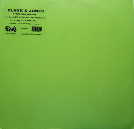 Blank & Jones - A Forest (The Remixes) (2003) - Image 2