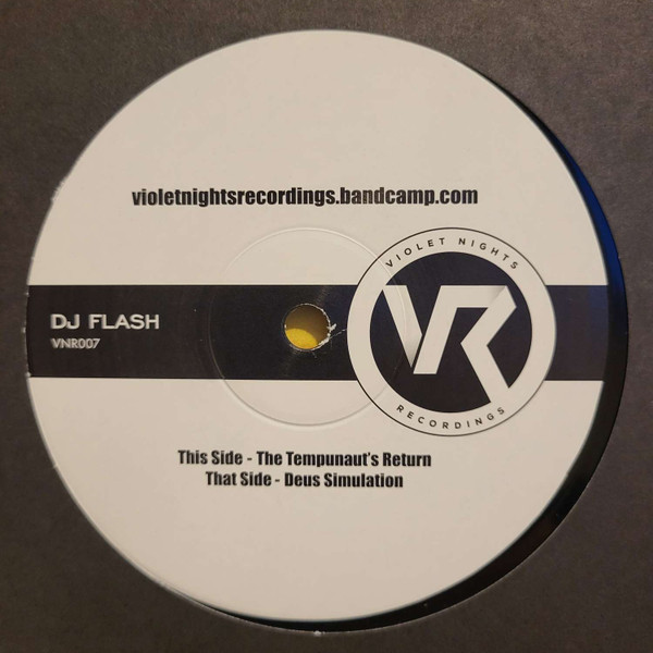 DJ Flash - The Tempunaut's Return / Deus Simulation (2022) - Image 3