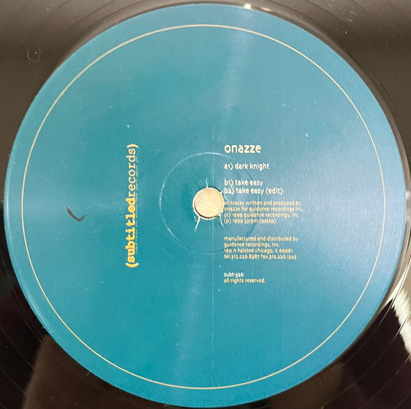 Onazze - Dark Knight EP (1999) - Image 2