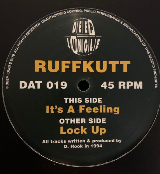 DJ Ruffkutt - Lock Up / It’s A Feeling (2019)