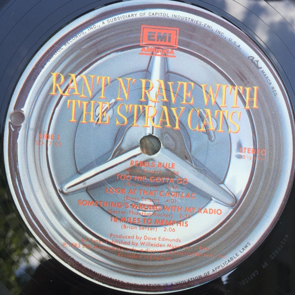 Stray Cats - Rant N' Rave With The Stray Cats (1983) - Image 4