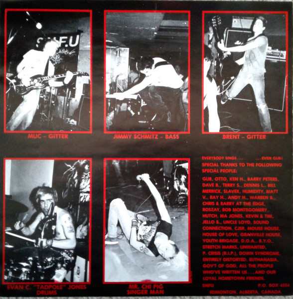 SNFU - ... And No One Else Wanted To Play (1985) - Image 7