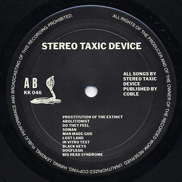 Stereotaxic Device - Stereo Taxic Device (1990) - Image 6