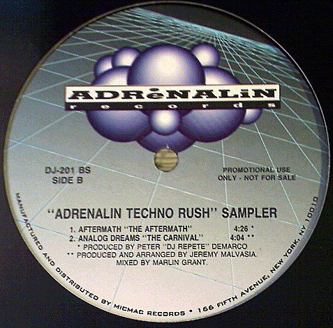 Various - Adrenalin Techno Rush Sampler (1992) - Image 2