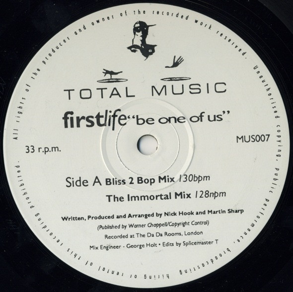 First Life - Be One Of Us (1994) - Image 2