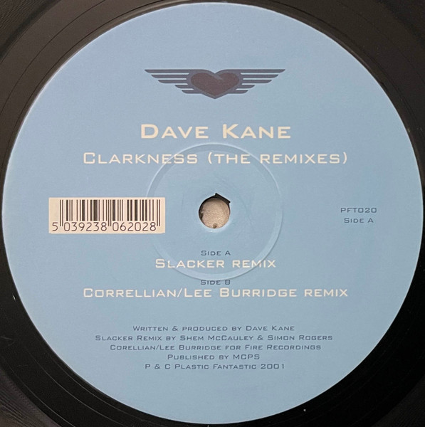 Dave Kane - Clarkness (The Remixes) (2001)