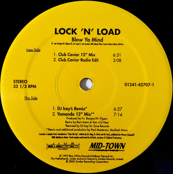 Lock 'N Load - Blow Ya Mind (1999) - Image 2