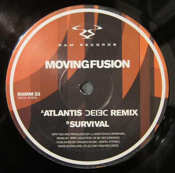 Moving Fusion - Atlantis (Bad Company Remix) / Survival (2001) - Image 3