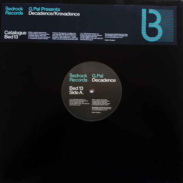 G-Pal - Decadence / Krevadence (2001)