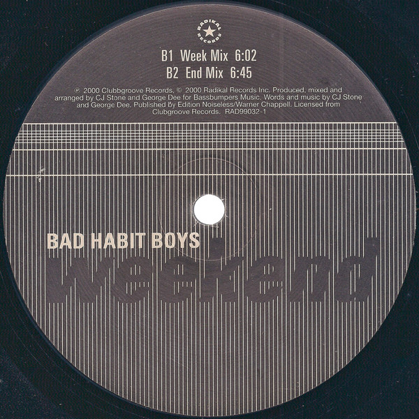 Bad Habit Boys - Weekend (2000) - Image 5