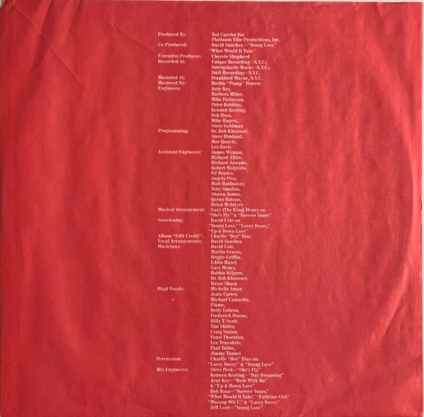 Tony Terry - Forever Yours (1987) - Image 6