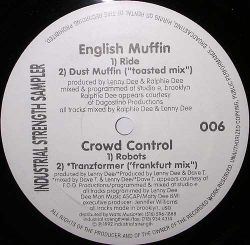 English Muffin - Industrial Strength Sampler, Vol. 1 (1998)