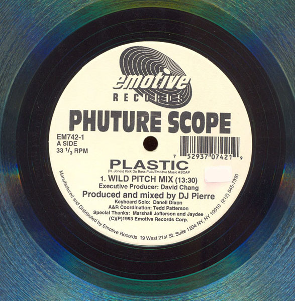 Phuture Scope - Plastic / Hands Of Time (1993)