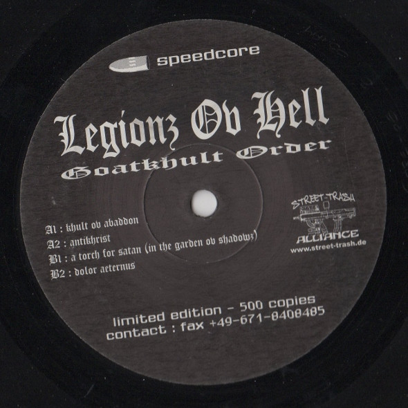 Legionz Ov Hell - Goatkhult Order (2001)