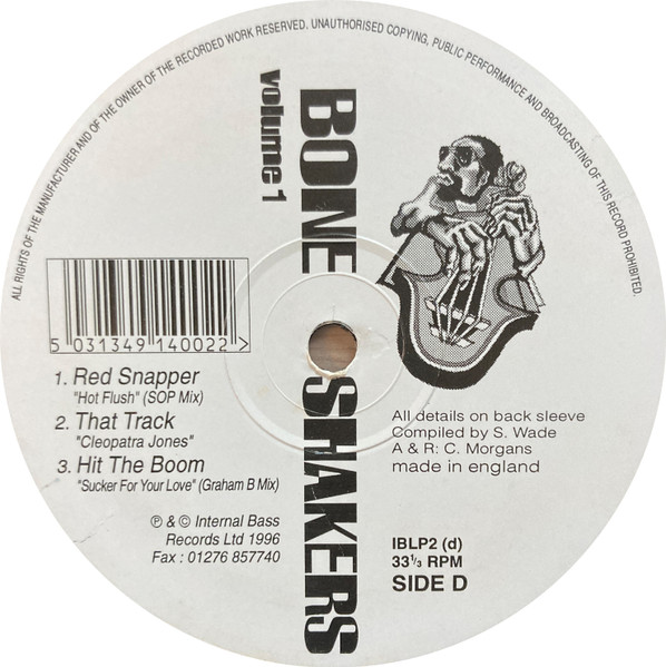 Various - Boneshakers Volume 1 (1996) - Image 6