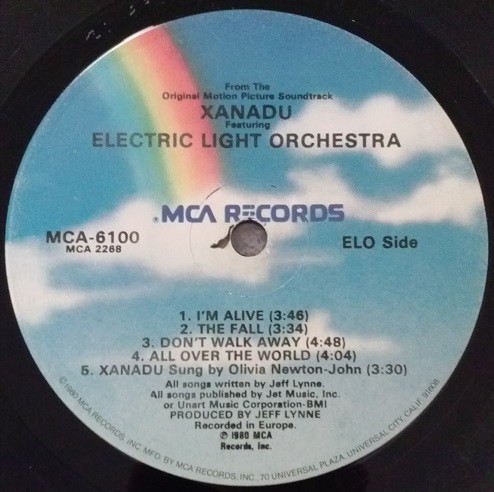 Electric Light Orchestra, Olivia Newton-John - Xanadu (From The Original Motion Picture Soundtrack) (1980) - Image 5