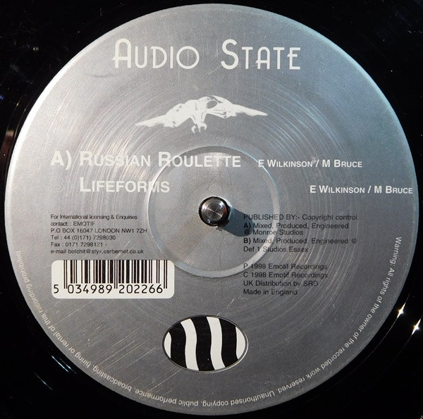 Audio State - Russian Roulette / Lifeforms (1998) - Image 2